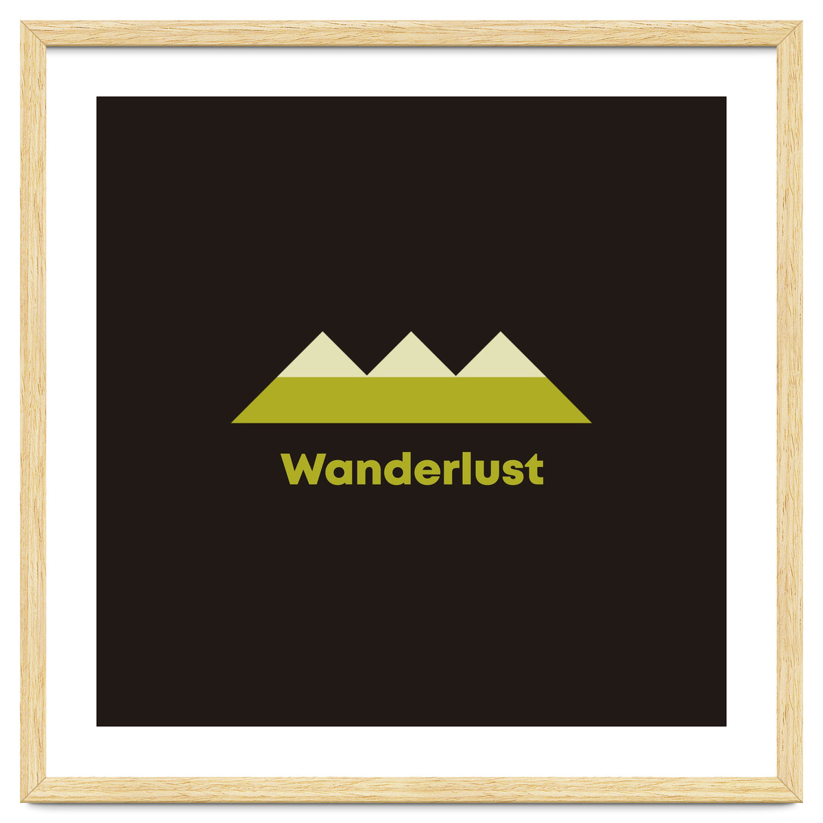 Wanderlust | modern typography