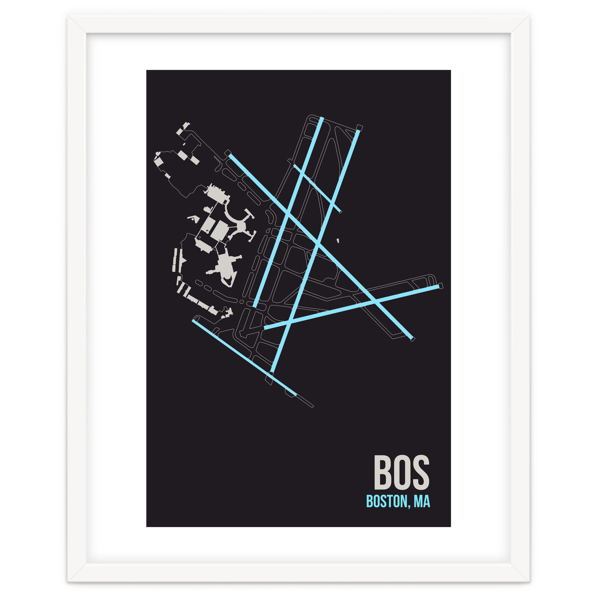 Boston Airport Layout