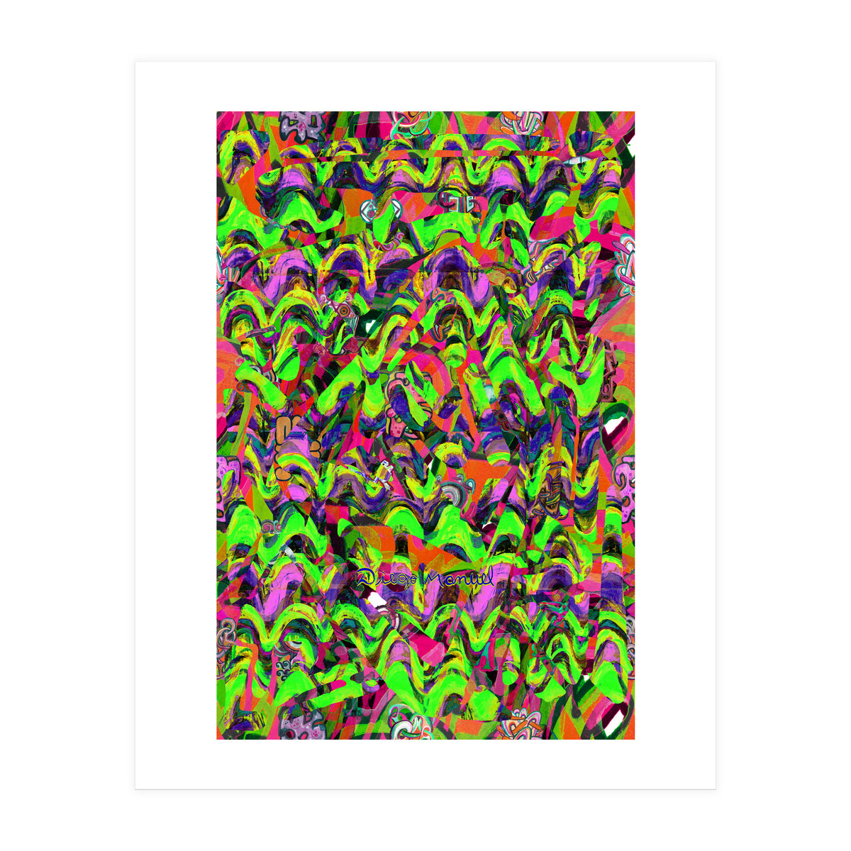 New Graffiti B 24 (Print Only)