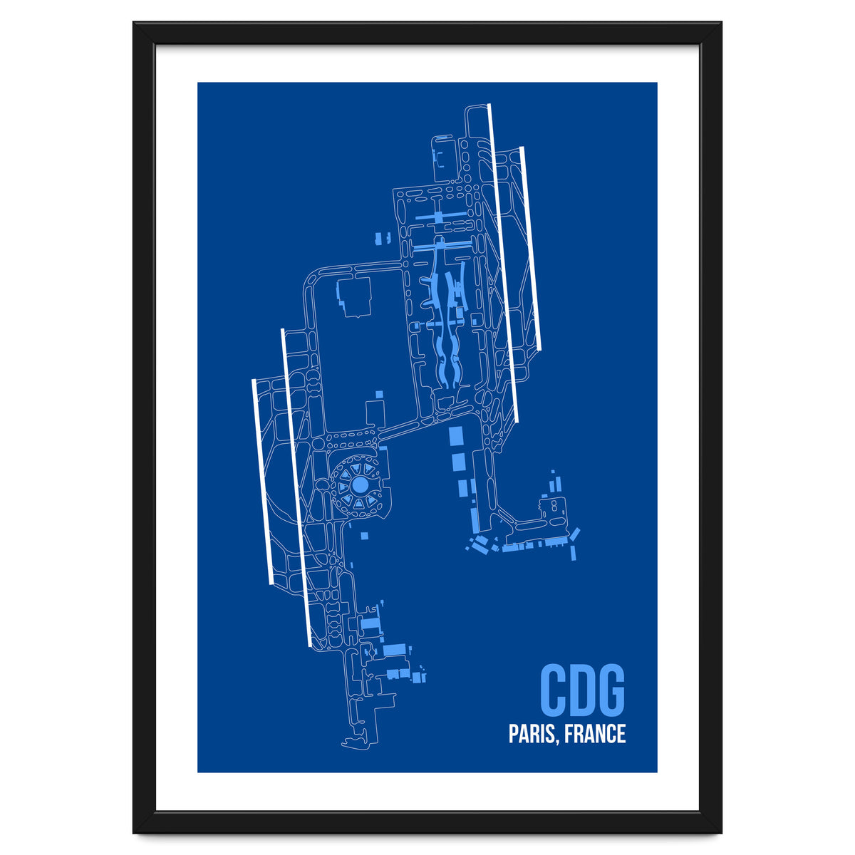 Paris CDG Airport Layout