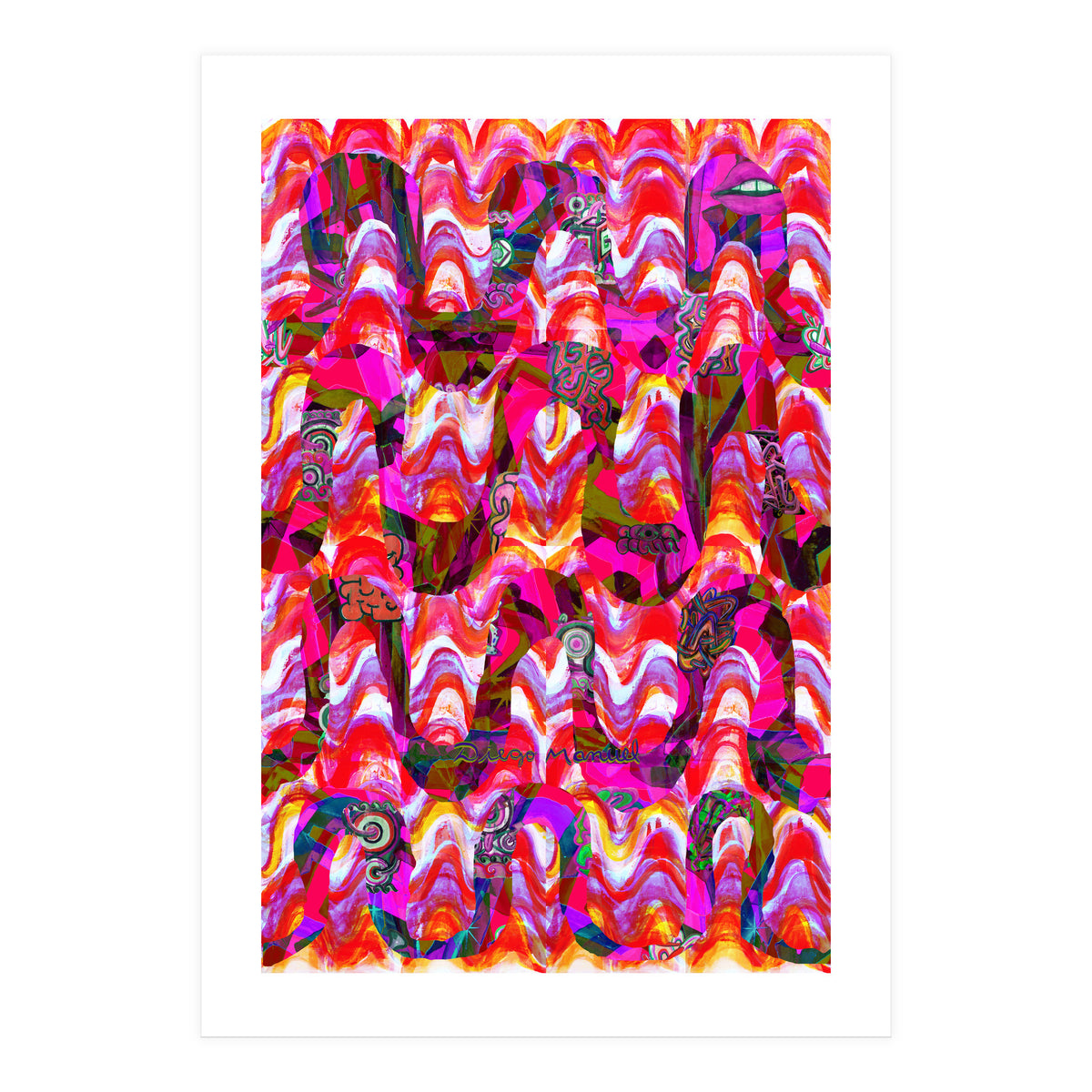 Pop Abstract 15 (Print Only)