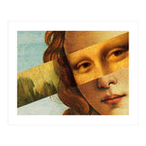 Botticellis Venus And Mona Lisa (Print Only) thumbnail