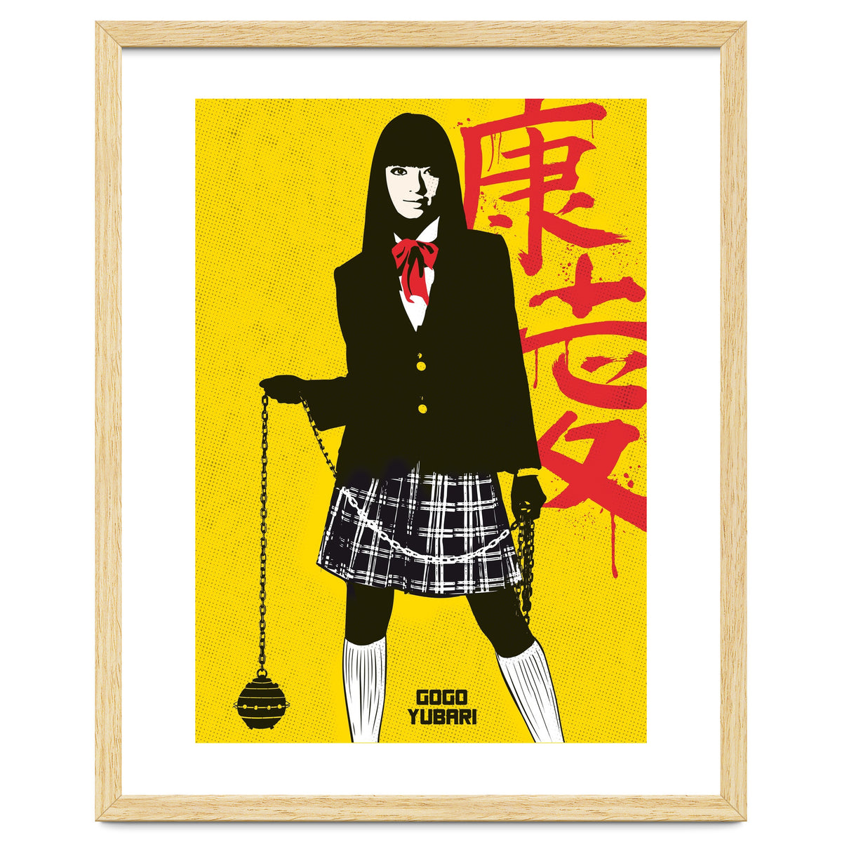 Gogo Yubari Kill Bill movie poster