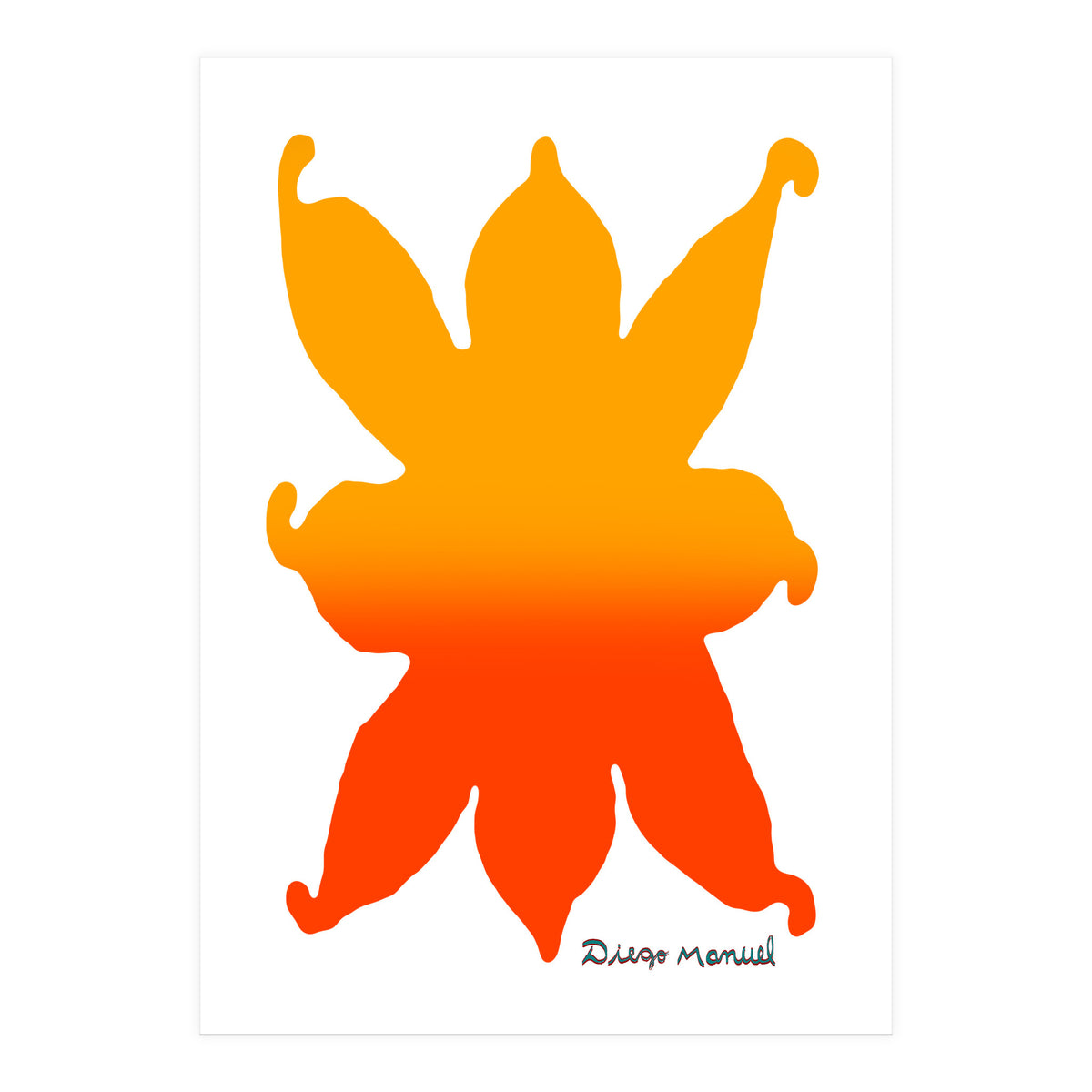 Fuego 127 Copia (Print Only)