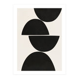 ABSTRACT AND GEOMETRIC SHAPES 04BW (Print Only) thumbnail