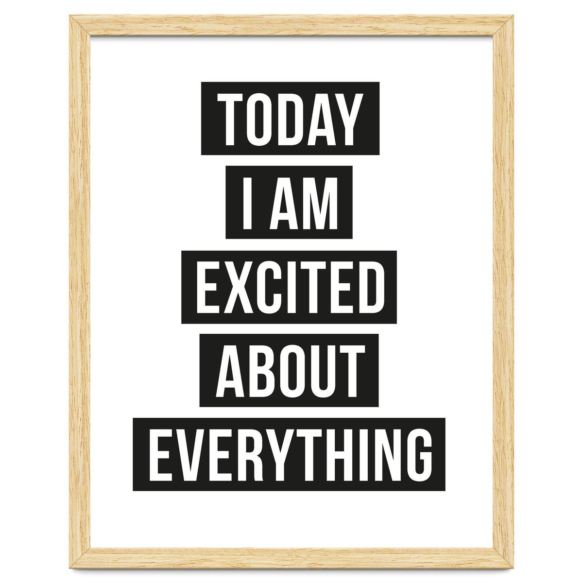 Excited About Everything