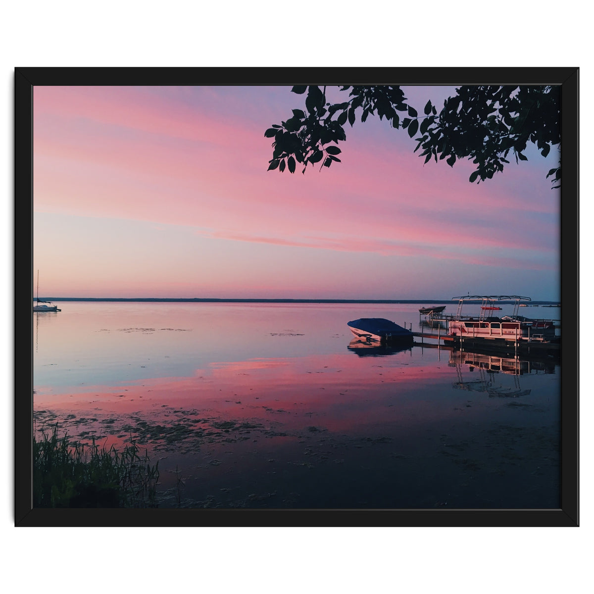 Magic hour on the lake