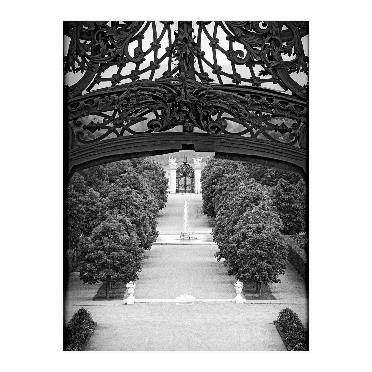 Baroque garden (Print Only)