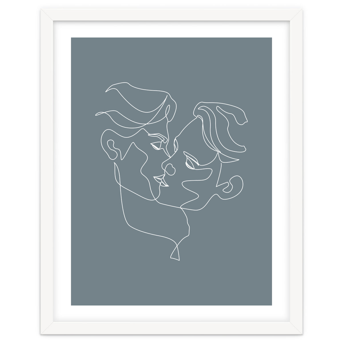 gay love line art-blue