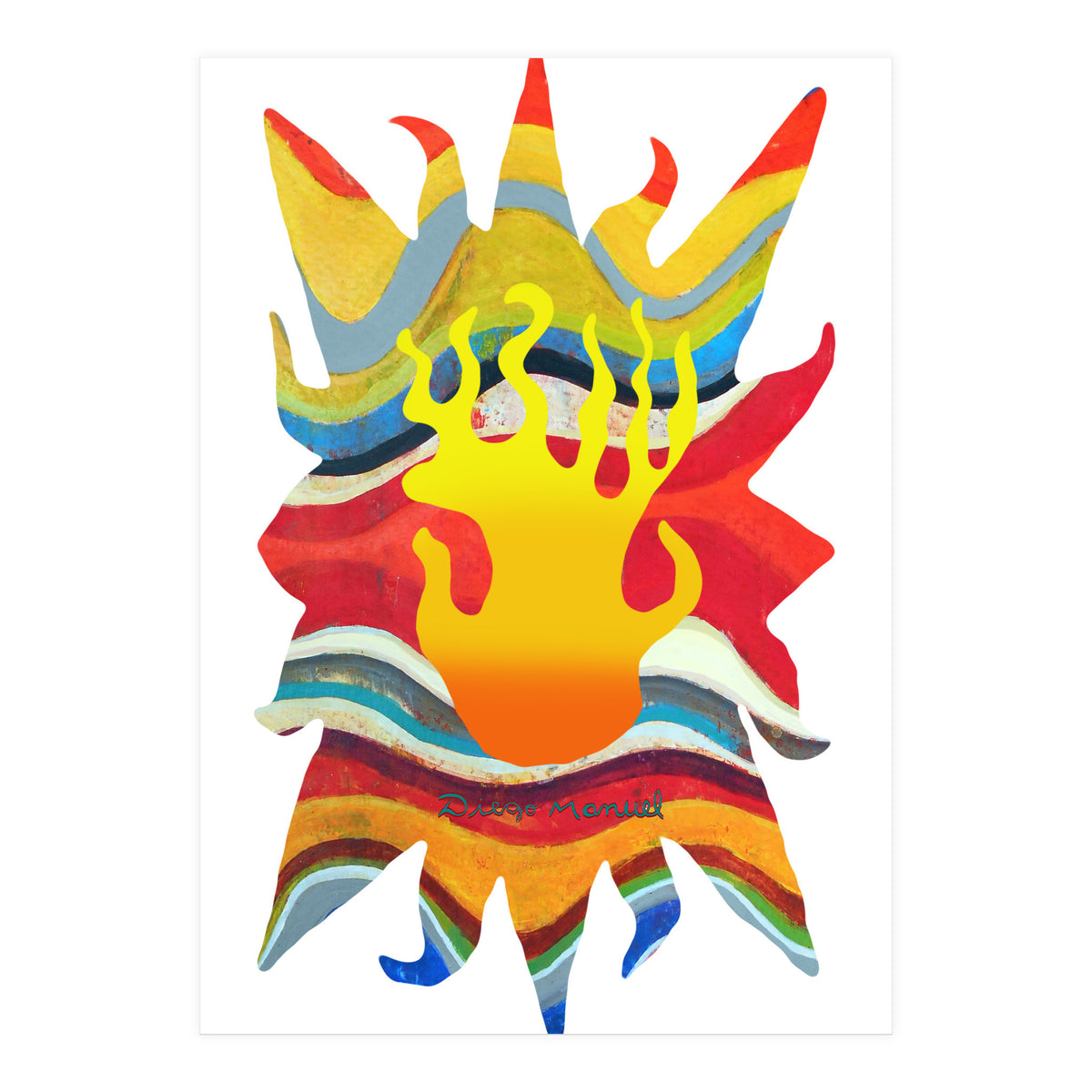 Fuego 7 Copia (Print Only)