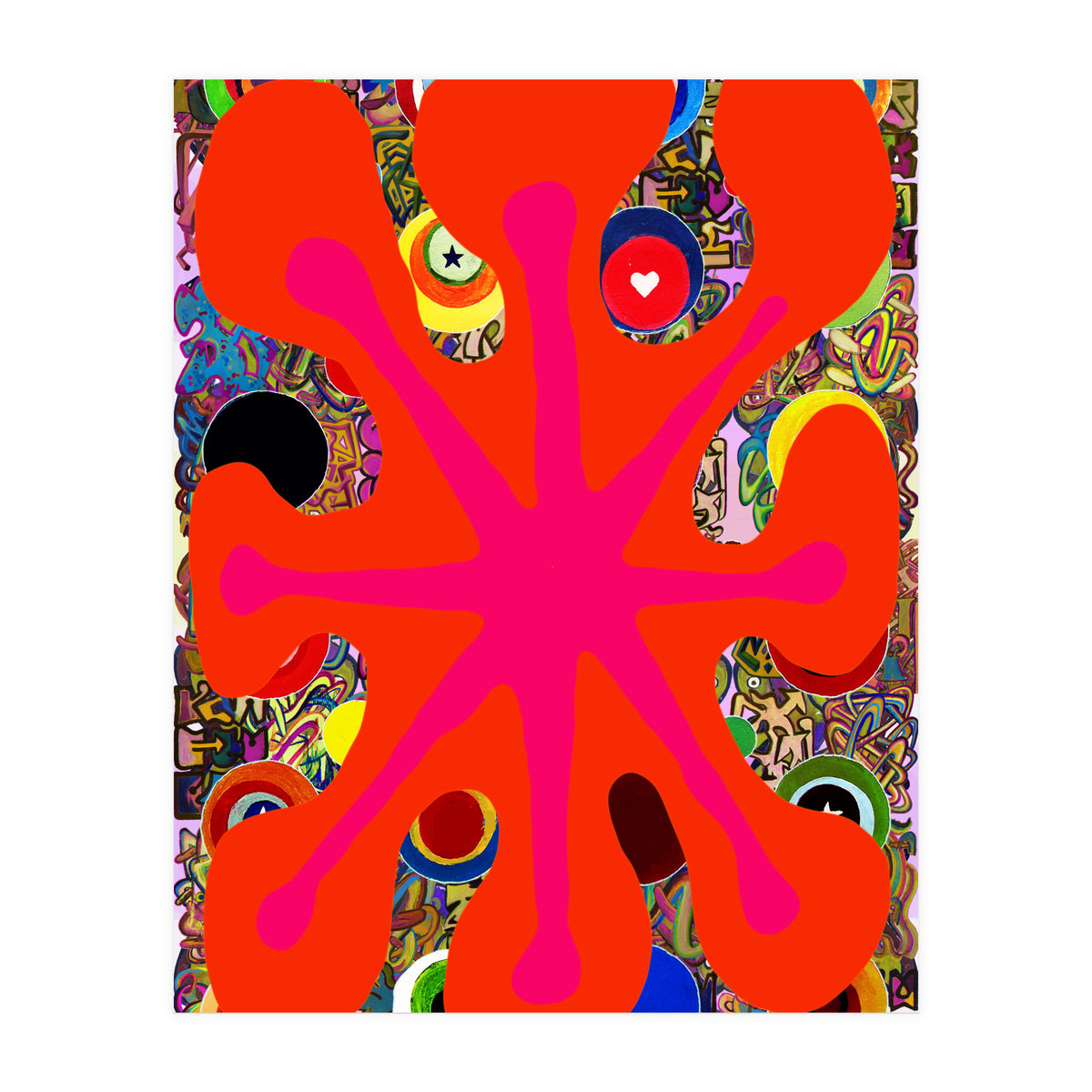 Fuego Y Graffiti 89 (Print Only)