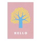 Hello - pop tree - (Print Only) thumbnail