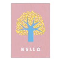 Hello - pop tree - (Print Only)