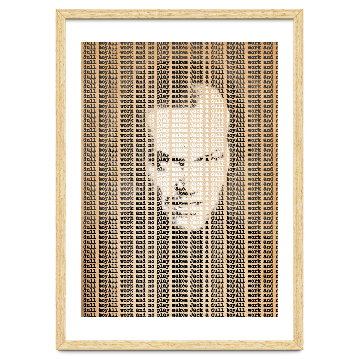 All Work And No Play Makes Jack