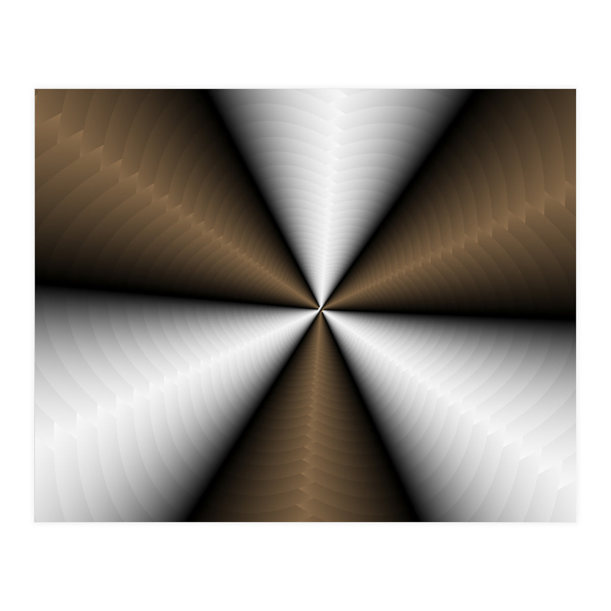 Brown Color Modern Interior Art (Print Only)