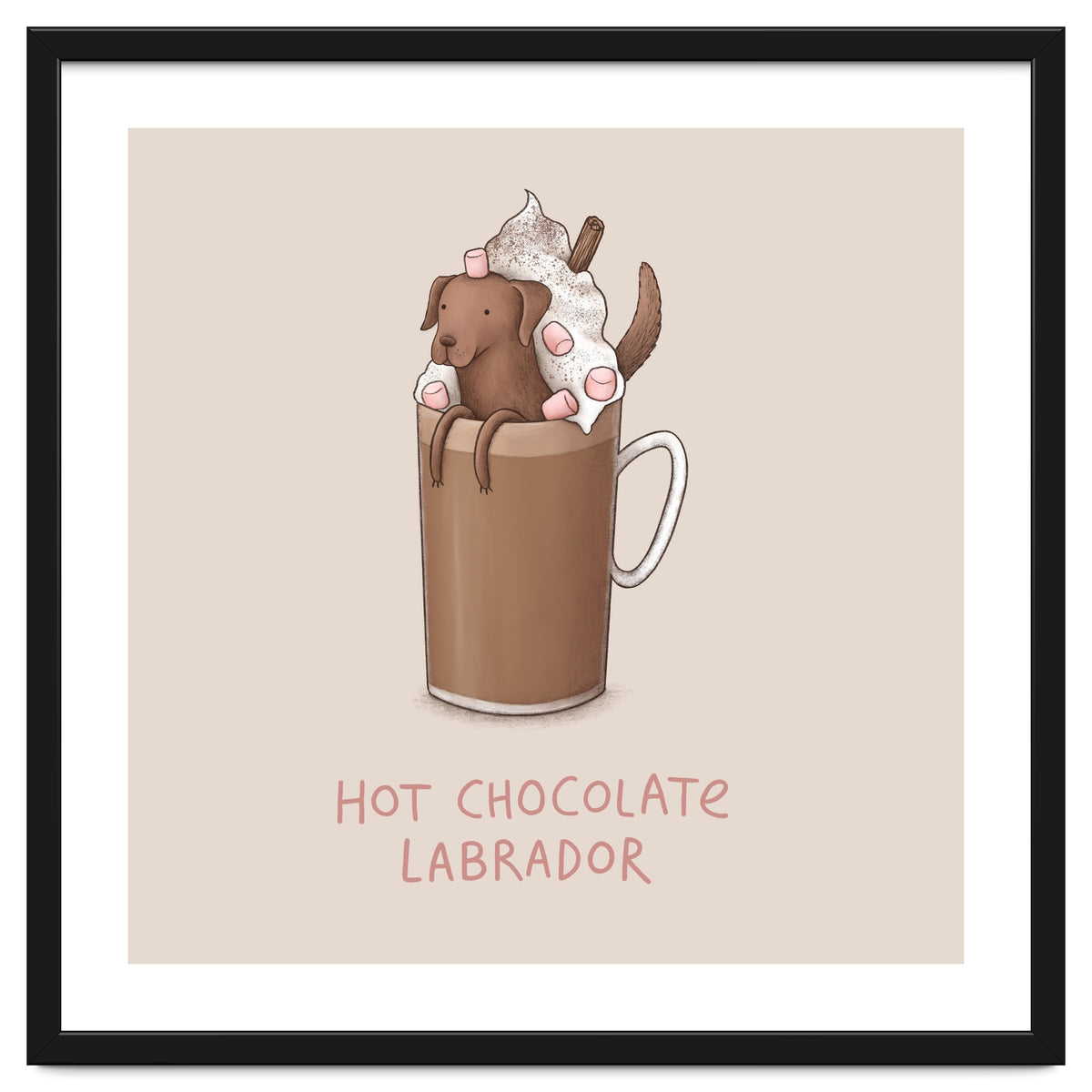 Hot Chocolate Labrador