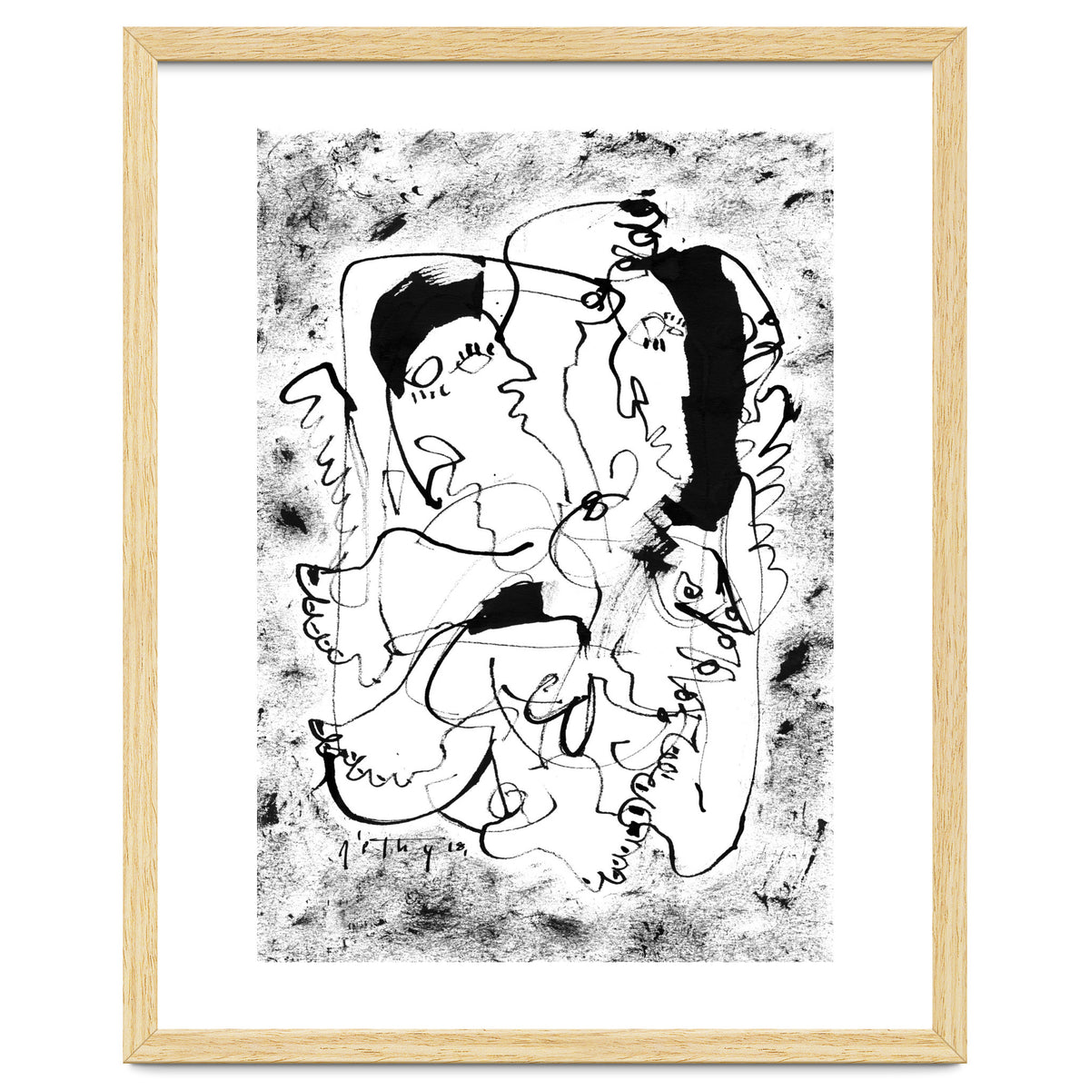 Dancing Forever - b&w