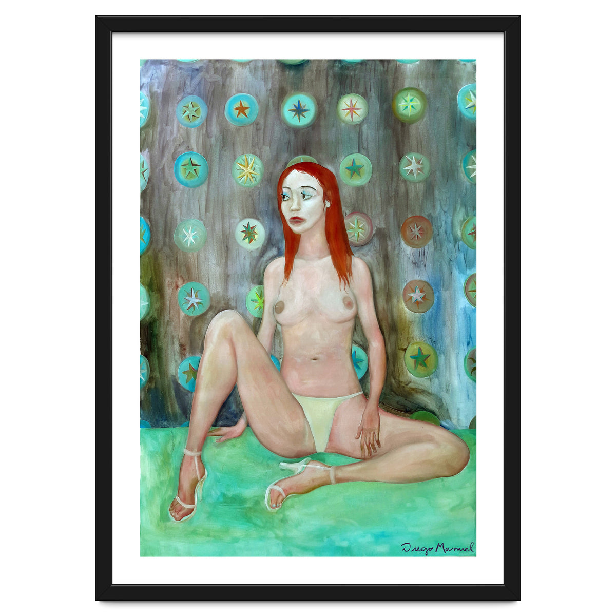 Retrato Con Estrellas