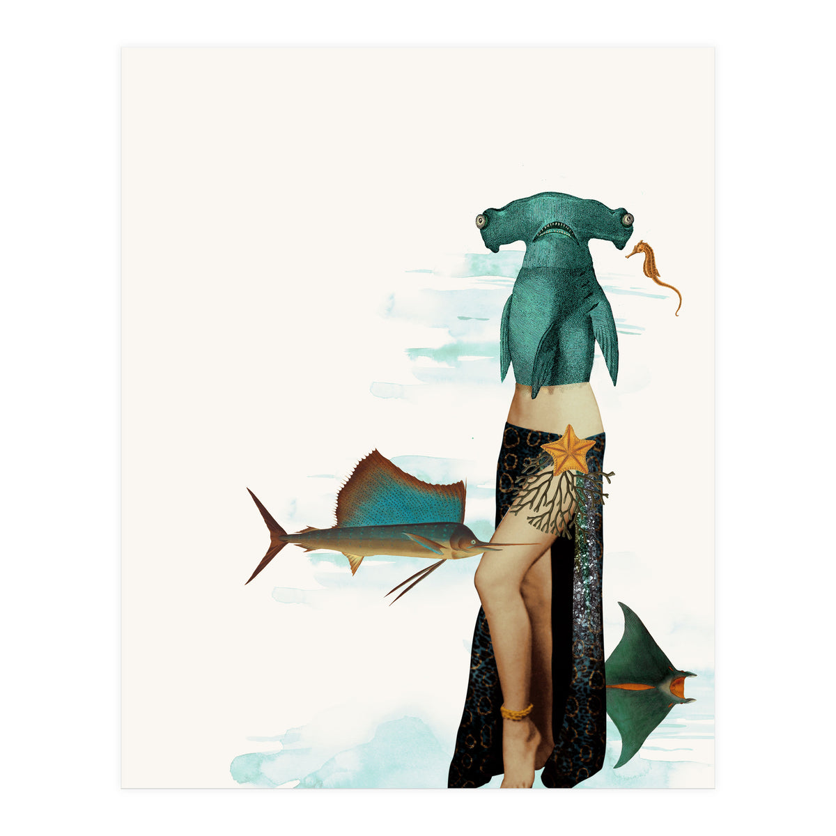 Reverse Mermaid (Print Only)