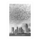 SAN DIEGO Skyline | Text (Print Only) thumbnail
