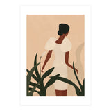 Woman Boho Minimalist Illustration (Print Only) thumbnail