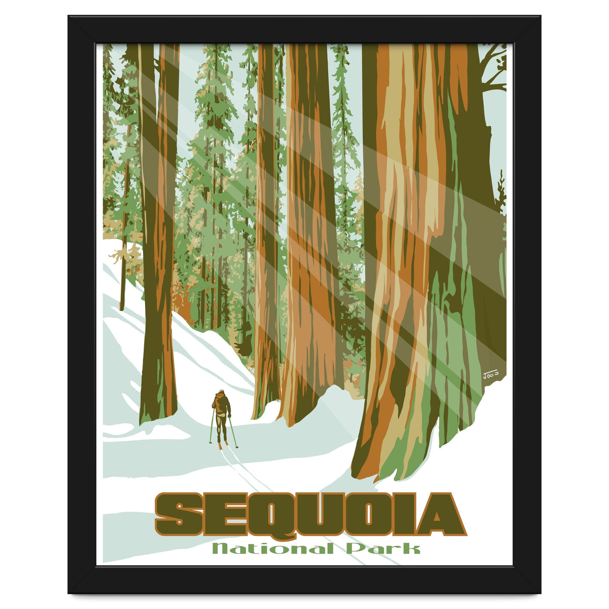 Sequoia National Park Poster