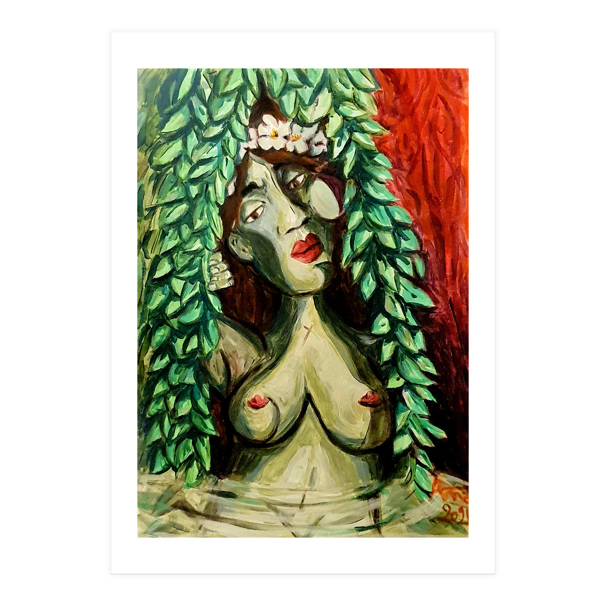 Under the willow tree (Print Only)