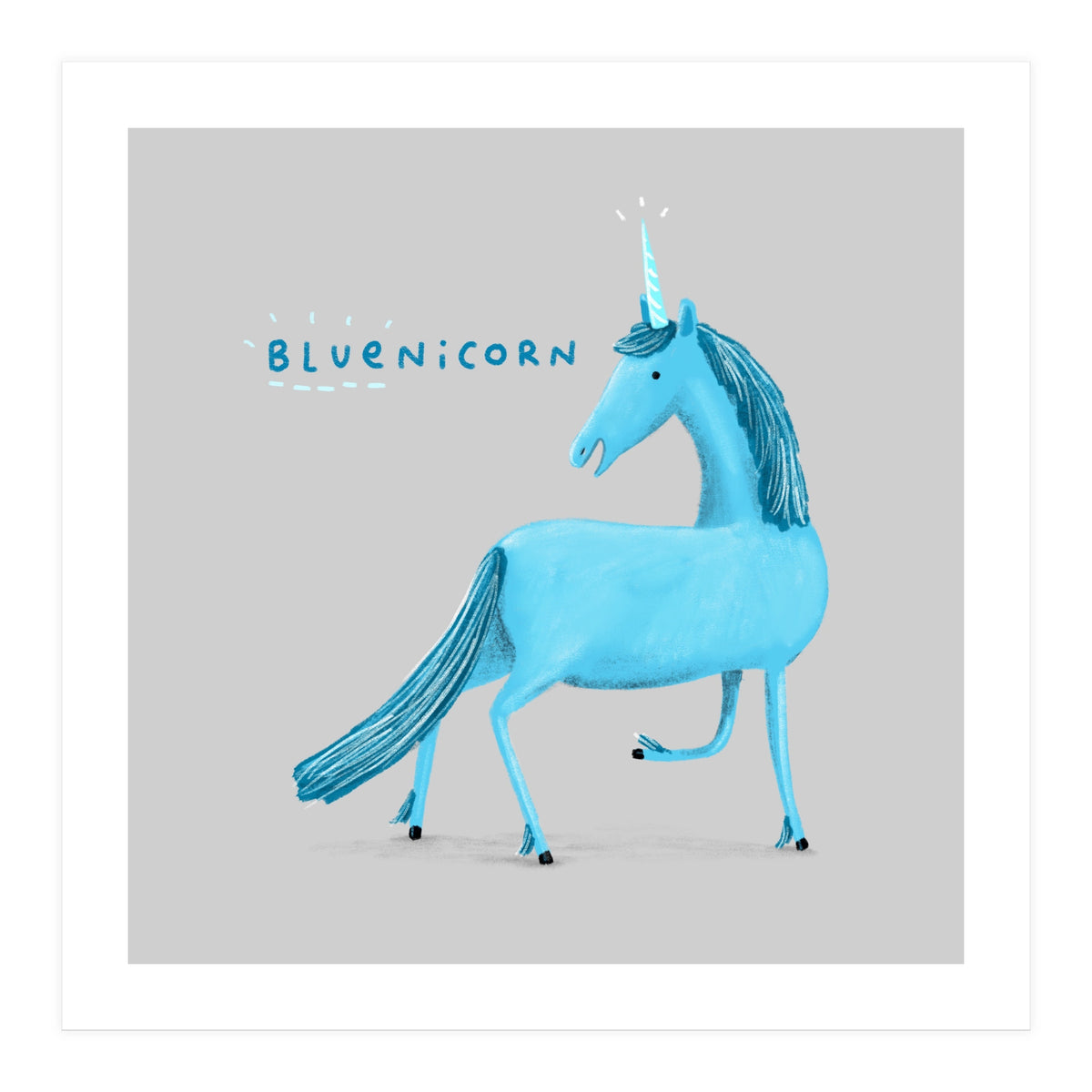 Bluenicorn (Print Only)