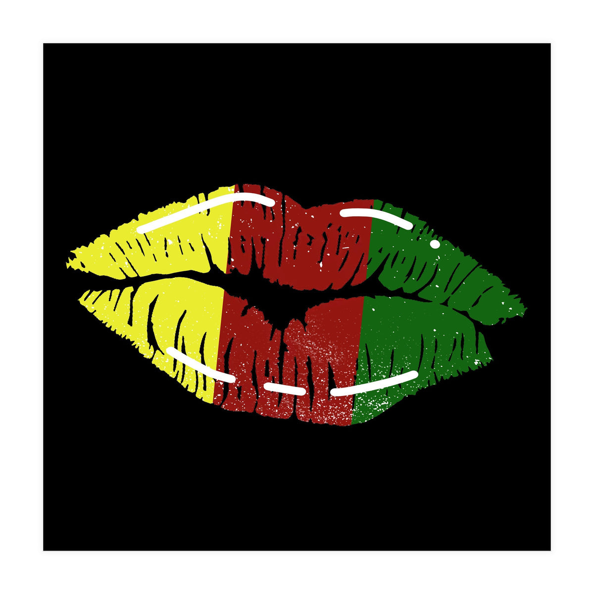 Ethiopian Kiss (Print Only)