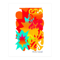 Pop Abstract Asimetrico 10 Copia (Print Only)