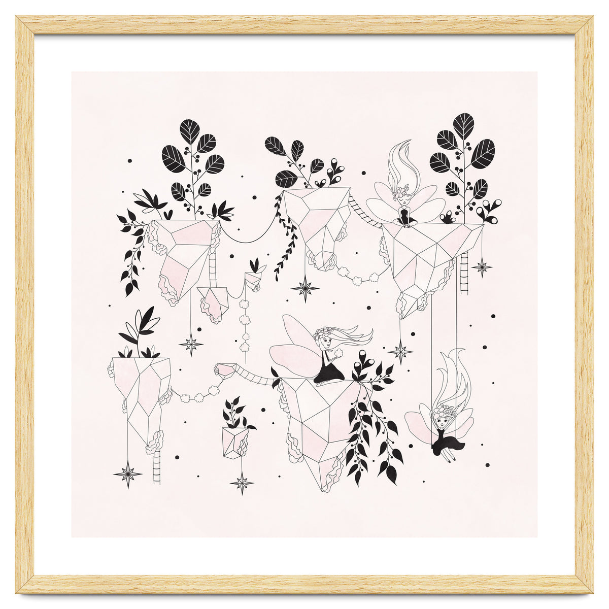 Fairy Flying Island Wonderland