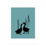 Geese lovers (Print Only) thumbnail