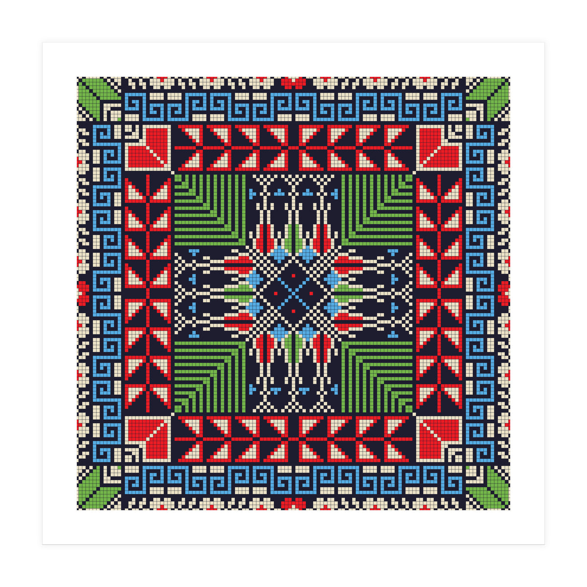 Tatreez 17 (Print Only)