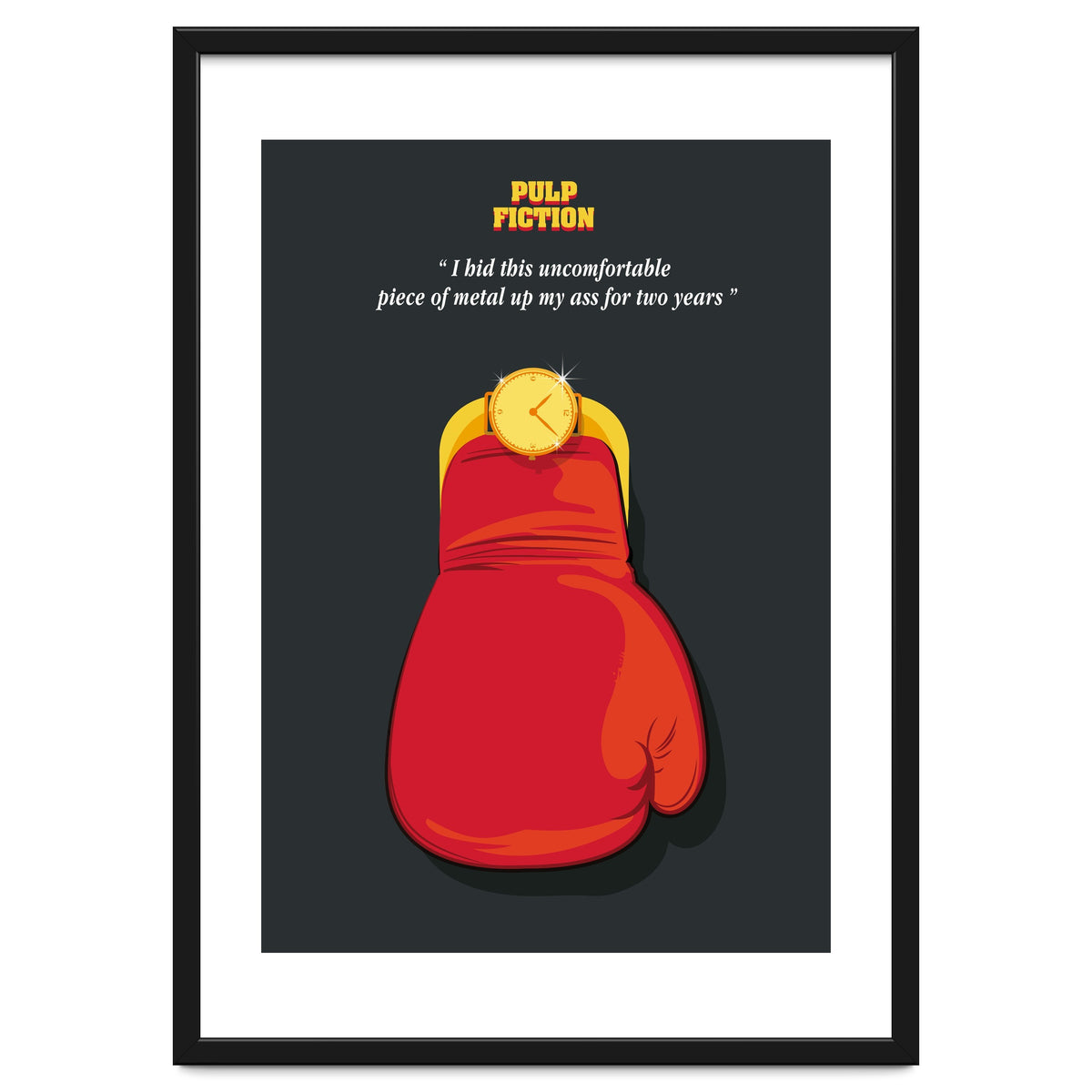 Butch Pulp Fiction movie poster