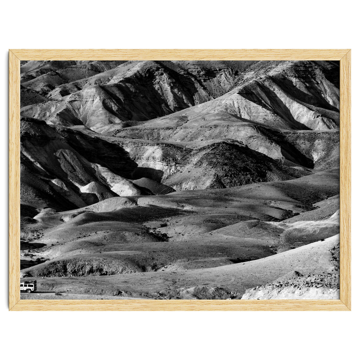 Driving across the Judean Desert