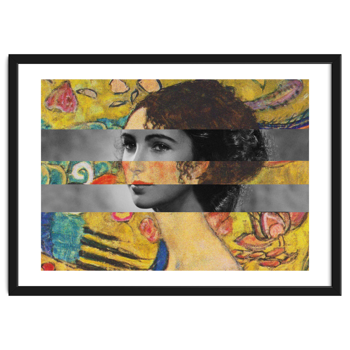 Klimt's Lady With A Fan & Elizabeth Taylor
