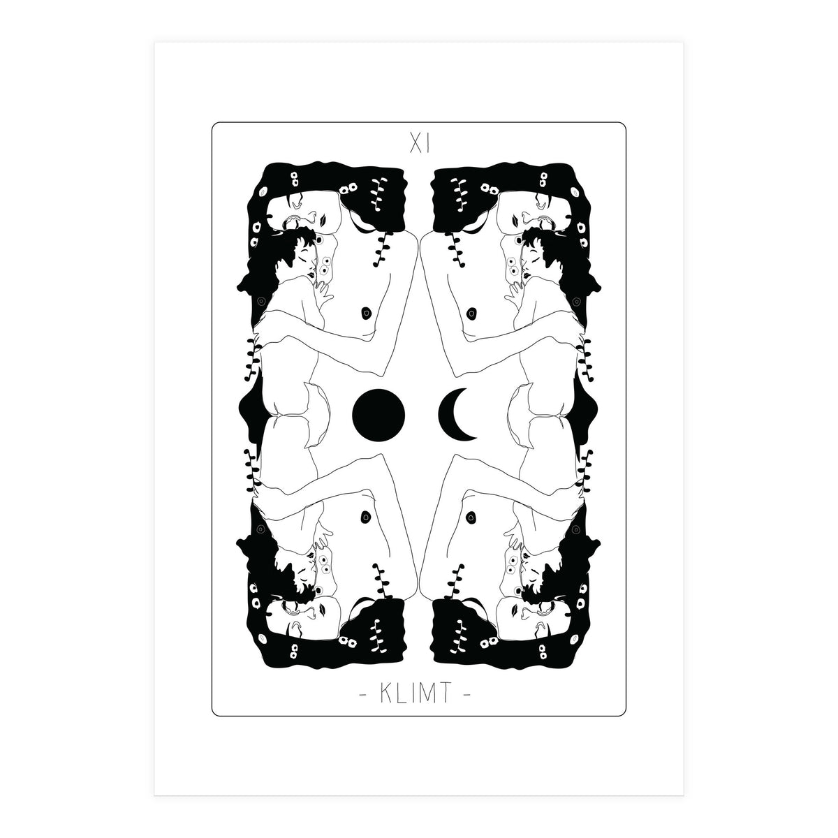 Klimt Tarot Card (Print Only)