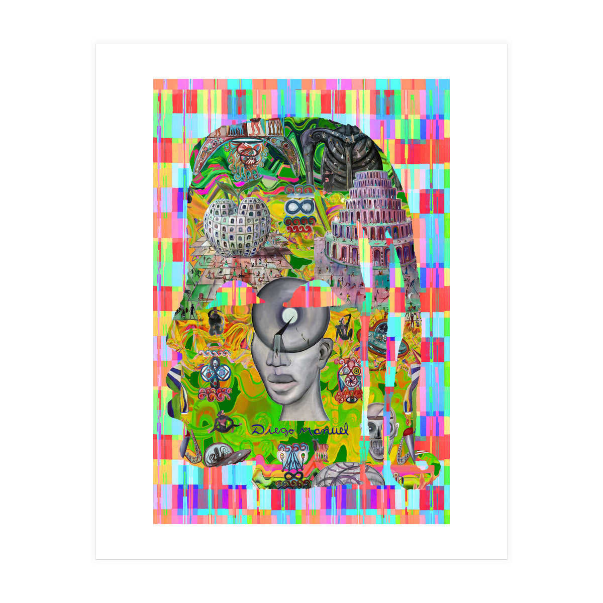 Abstracto Pop Nuevo B Nuevo 19 (Print Only)