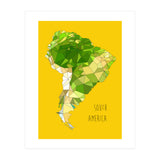 SOUTH AMERICA – Yellow (Print Only) thumbnail