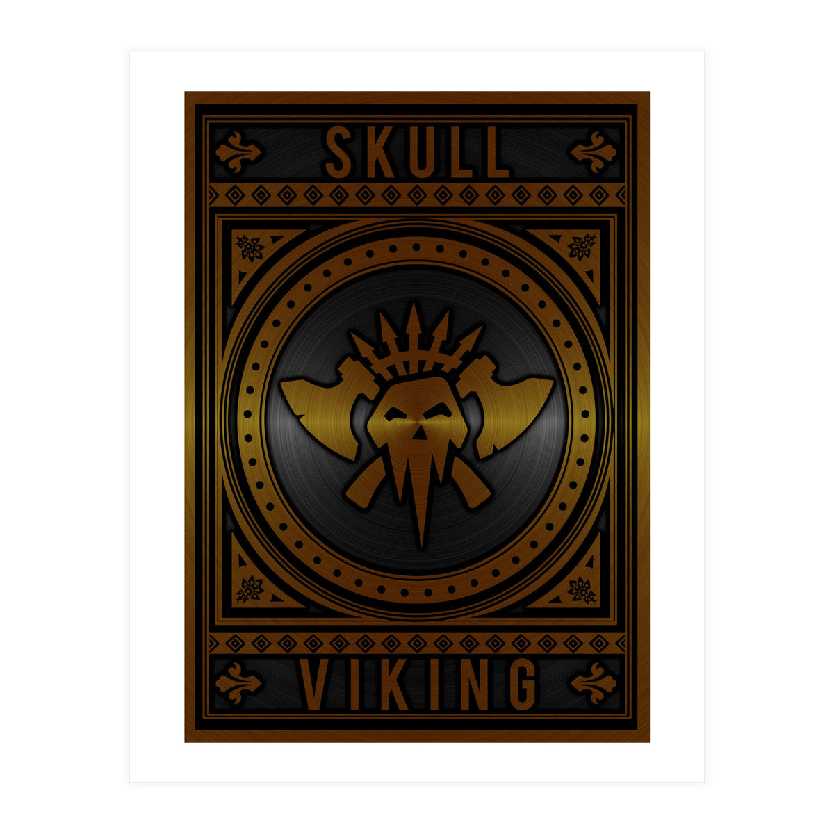 Skull Viking (Print Only)