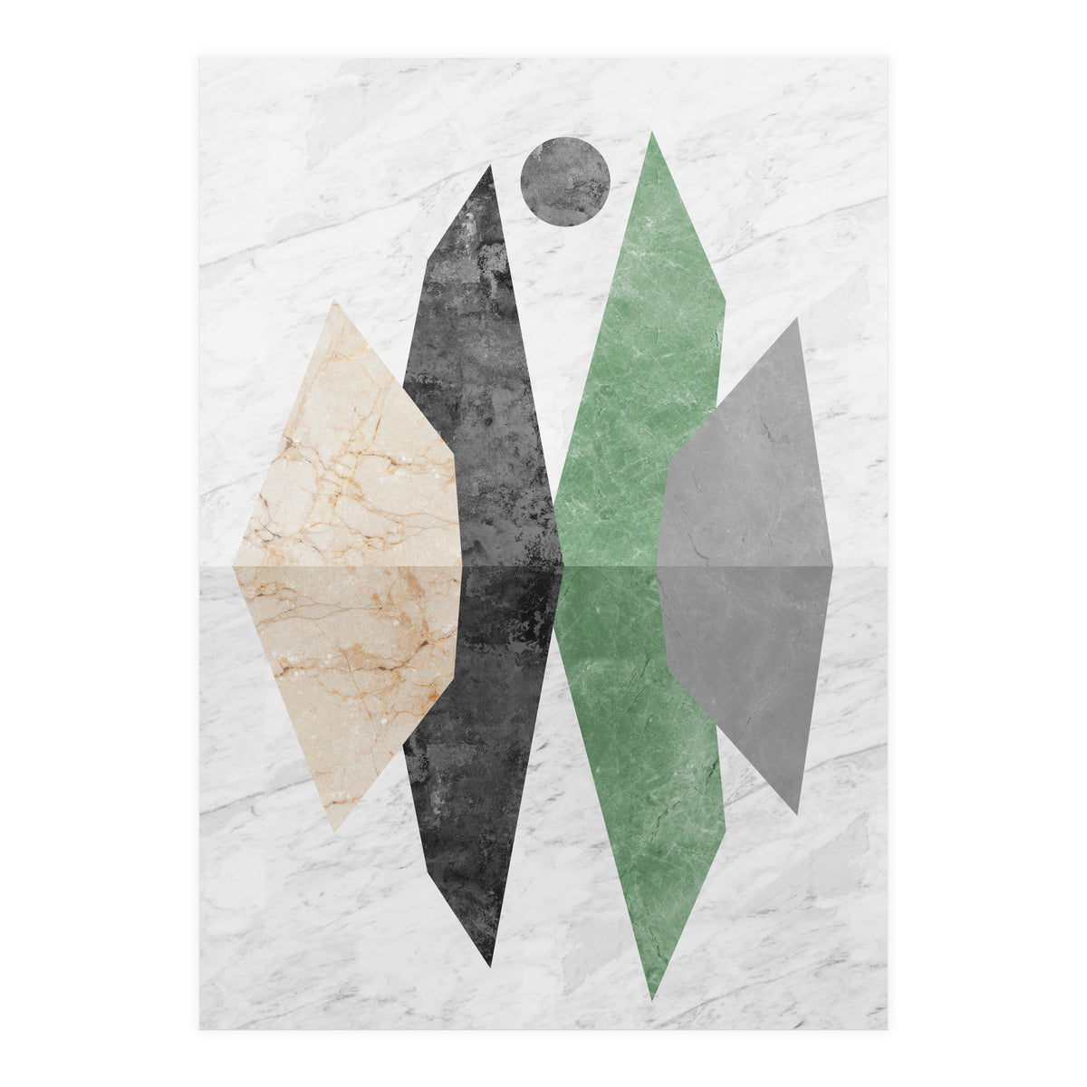 Landscape collage I (Print Only)