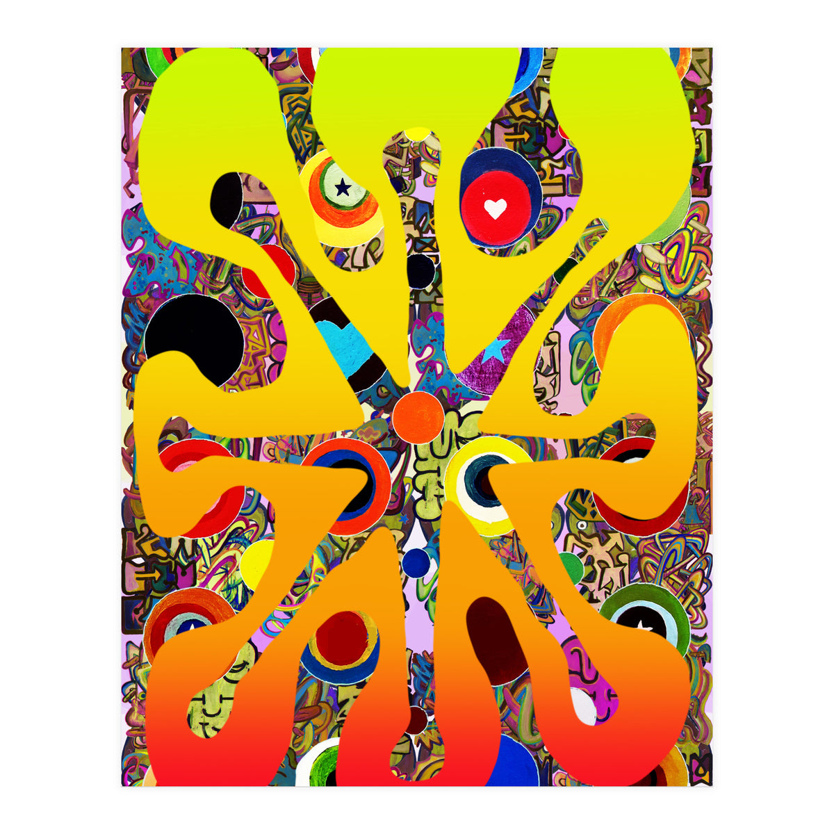 Fuego Y Graffiti 86 (Print Only)