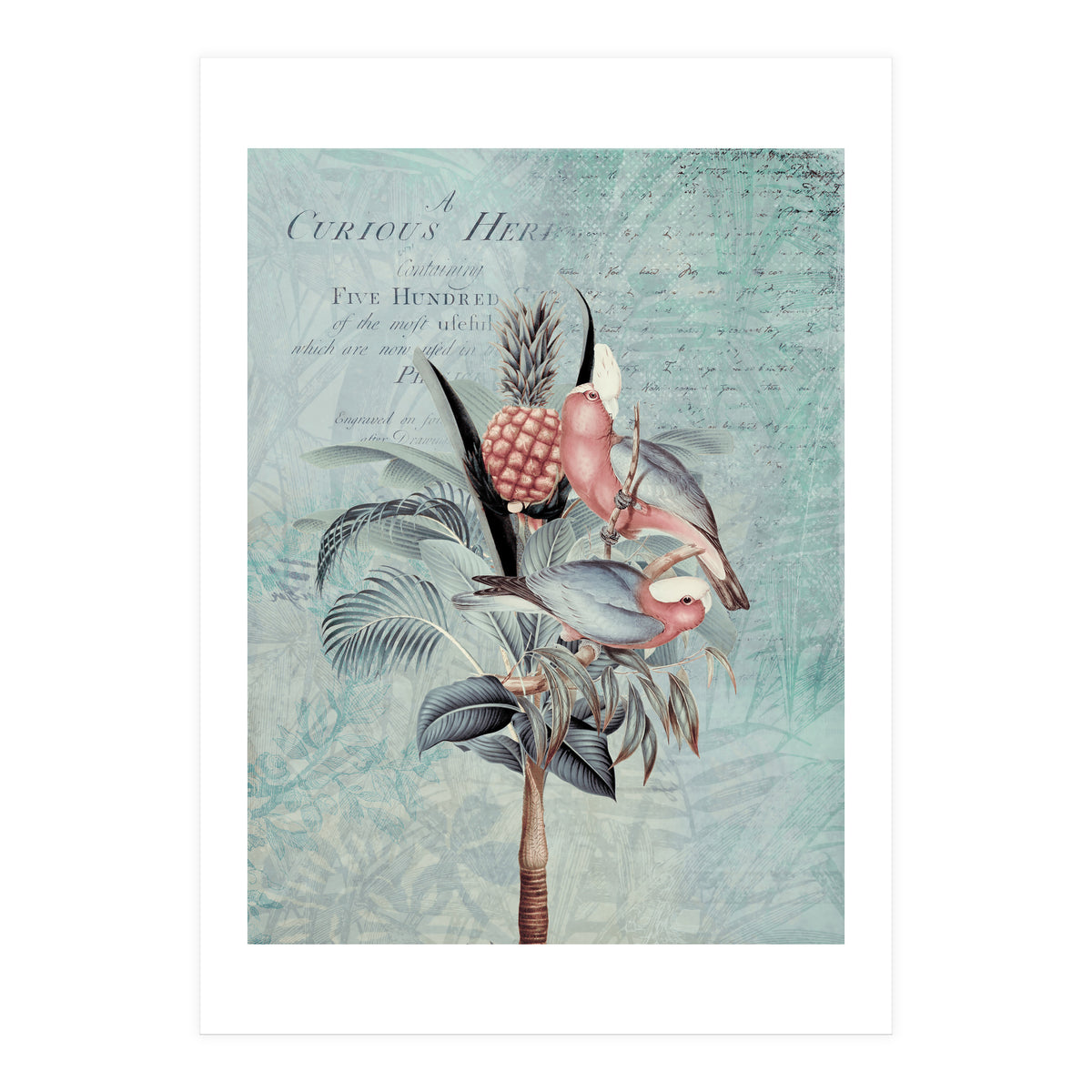 Parakeet Paradise 2 (Print Only)