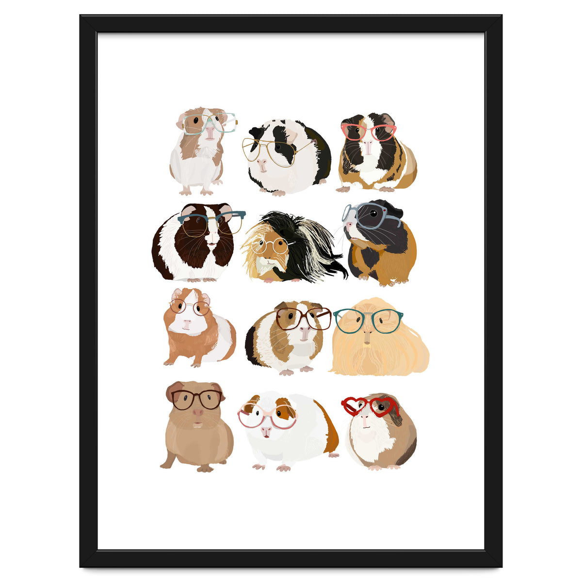 Guinea Pigs in Glasses