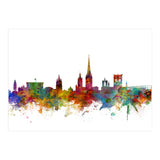 Norwich England Skyline (Print Only) thumbnail