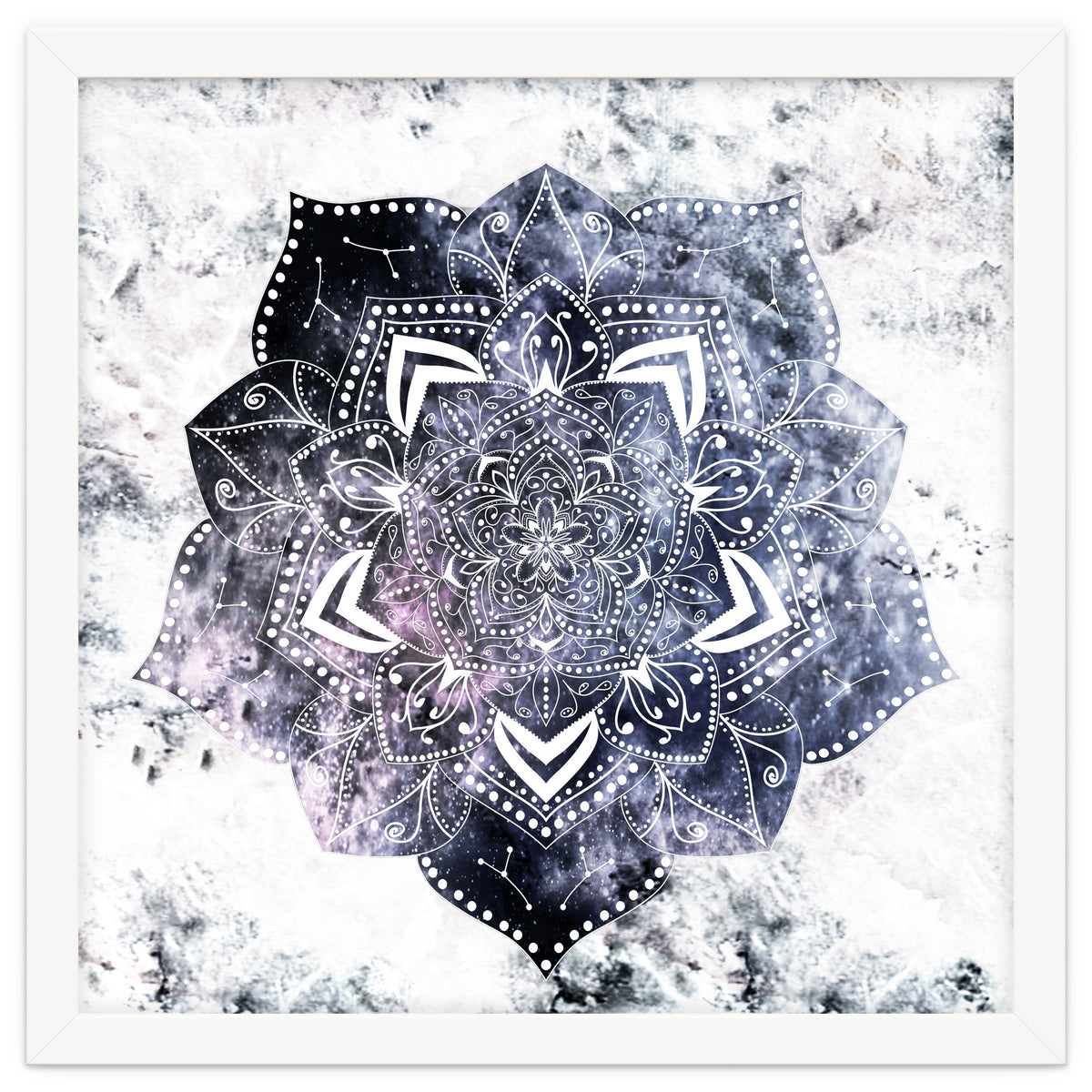 Cancer Constellation Mandala