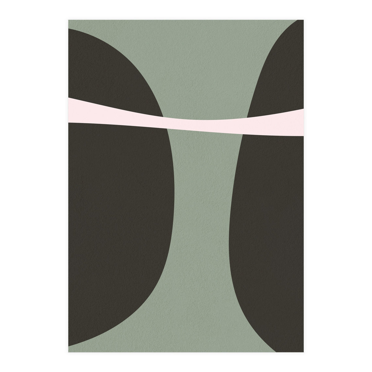 Minimal Modern Abstract Shapes (Print Only)