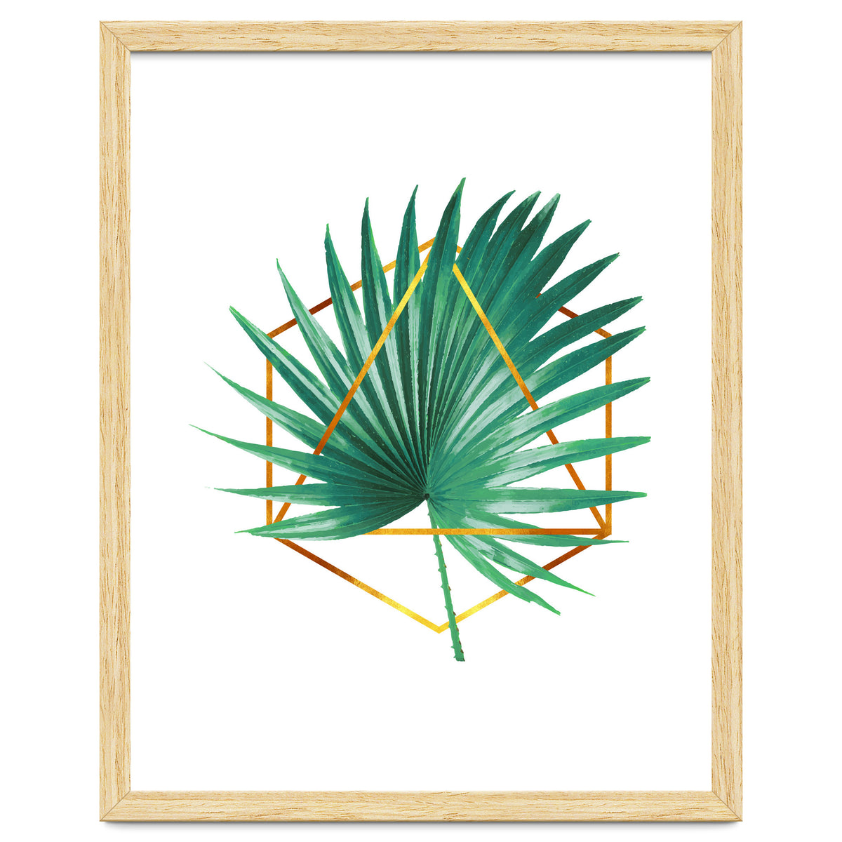 Tropical Palm Leaf 01