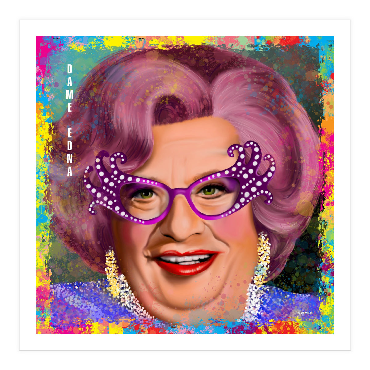 Dame Edna (Print Only)