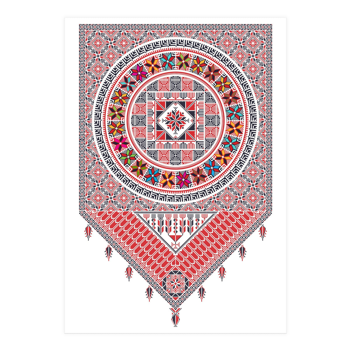 Tatreez Ornament 23 (Print Only)